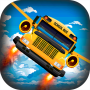 icon Flying School Bus Driving 3D for Sony Xperia XZ1 Compact