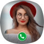 icon Fake Video Call - Gf Call for LG K10 LTE(K420ds)