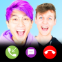 icon Lankybox Fake Video Call - Lankybox Call & Chat for Samsung S5830 Galaxy Ace