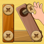 icon Wood Nuts & Bolts Puzzle for intex Aqua A4