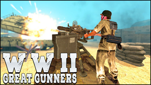 Gunner World War: WW2 Gun Game