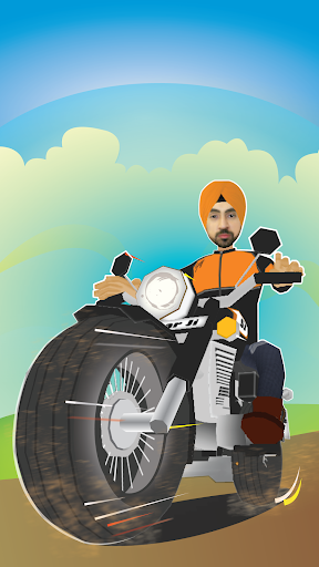 SardaarJi on Bullet