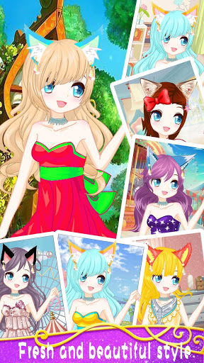 Dressup Cute Princess - Makeover Girly Games