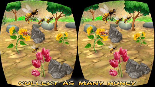 VR Bee Flower Adventure- Touch Magic Petals