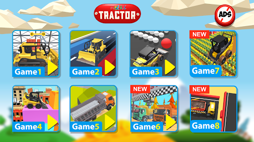 Puzzles tractor farming