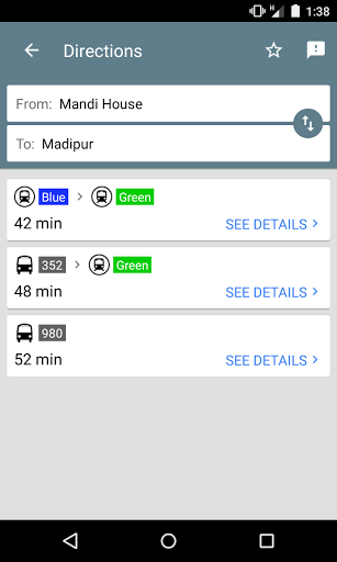 Delhi Public Transport Offline