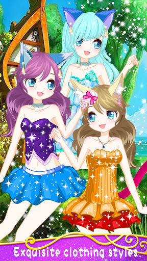 Dressup Cute Princess - Makeover Girly Games