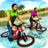 icon Water Surfer Floating Bmx Bicycle Rider 1.0