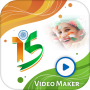 icon Independence Day video maker - indian short video for Samsung S5830 Galaxy Ace