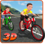 icon Kids Bicycle Rider Street Race