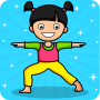 icon Yoga for Kids & Family fitness for iball Slide Cuboid