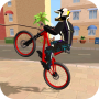 icon Wheelie Bike 3D - BMX wheelie