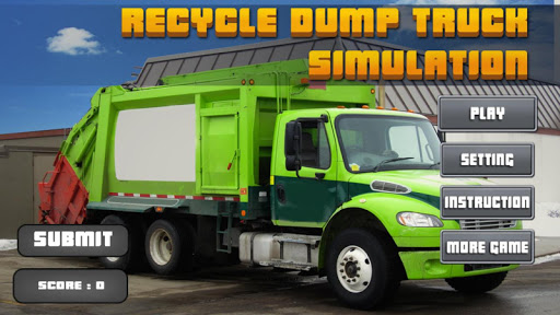 Recycle Dump Truck Simulator