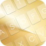 icon Neon Gold Keyboard Theme for LG K10 LTE(K420ds)