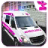 icon Pink Lady Emergency Ambulance 3d 1.0