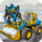 icon Snow Excavator Crane Robot Transformation Game 1.0.6