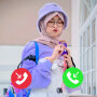 icon Juyy Putri Call You Prank - Fake Call Juyy Putri