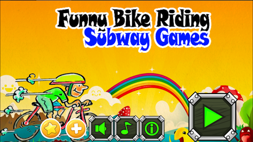 Funny Bike Riding -Subway Game