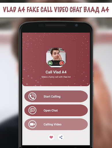 Vlad A4 Fake Call Video - Chat with Влад А4