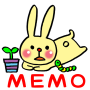 icon Rabbit Memo Pad