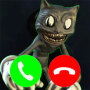 icon Cartoon Cat Call