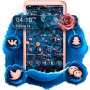 icon Blue Pink Rose Theme Launcher