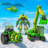 icon Heavy Excavator Robot Game: Helicopter Robot war 2.24