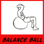 icon Balance Ball workouts for oppo F1