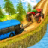 icon Chained Tractor Towing Bus 1.0
