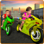 icon Kids MotorBike Rider Race 3D