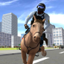 icon Mounted Police Horse 3D