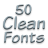 icon Clean Fonts 50 3.23.0