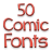 icon Comic Fonts 50 3.23.0