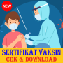 icon Sertifikat vaksin ke 1 dan 2 - Cara Cek & Download