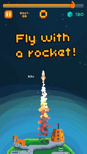 Pixel Rocket: Endless Runner