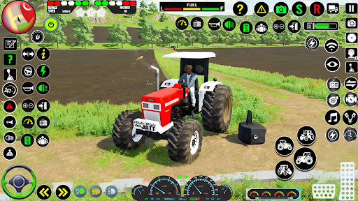 Tractor Driving Farming Games