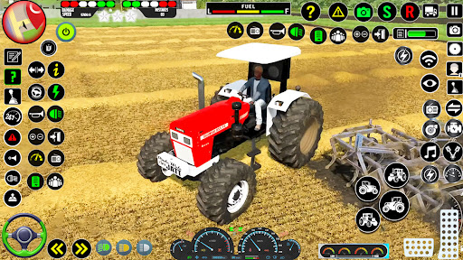 Tractor Driving Farming Games