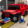 icon Monster Truck Auto Repair Shop