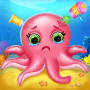 icon baby ocean animal care games for Samsung S5830 Galaxy Ace
