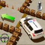 icon Police Car Parking Mania : Car Driving Games for intex Aqua A4