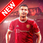 icon Cristiano Manchester United HD Wallpaper 2021 for LG Q6a