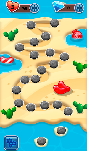 Jelly Garden Match 3 Puzzle