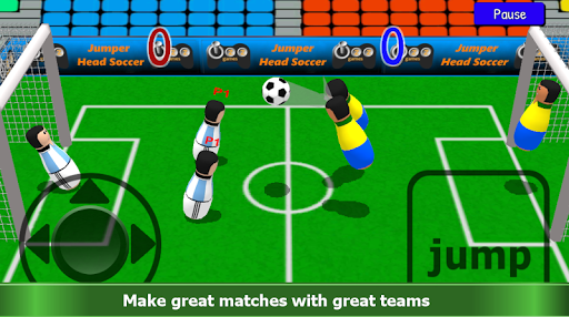 Jumper Head Soccer : 3D Physics Football