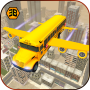 icon Flying School Bus Sim 2017 for Samsung Galaxy Note 10 1