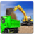 icon Sand Excavator Truck driving Rescue simulator 3D 2.8