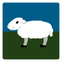 icon pixel sheep 