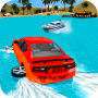 icon Water Surfer Car Driving
