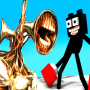 icon Siren Head vs Cartoon Cat Horror Game