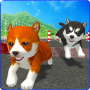 icon Cute Dog Racing