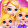 icon Long Hair Mom Newborn Twins for Doopro P2